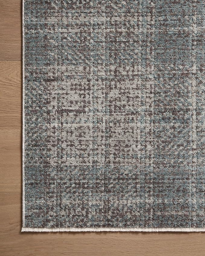 Loloi Angela Rose Ember Collection EMB-09 Denim/Charcoal 11'-6" x 15'-7" Area - Image 5