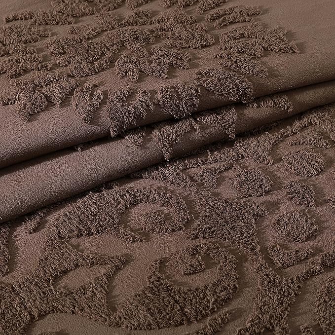 Beatrice Home Fashions Medallion Chenille Bedspread - Image 4