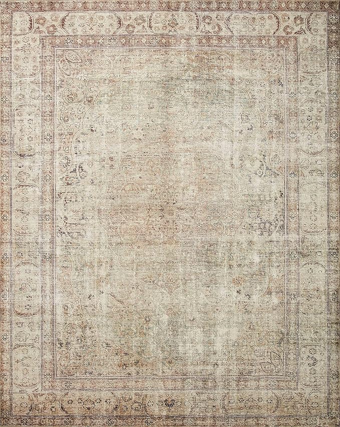 Loloi Margot Collection MAT-01 Antique/Sage 2'-6" x 9'-6" Runner Rug feat. - Image 2