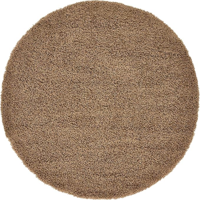 Unique Loom Solid Shag Collection Area Rug - Image 12