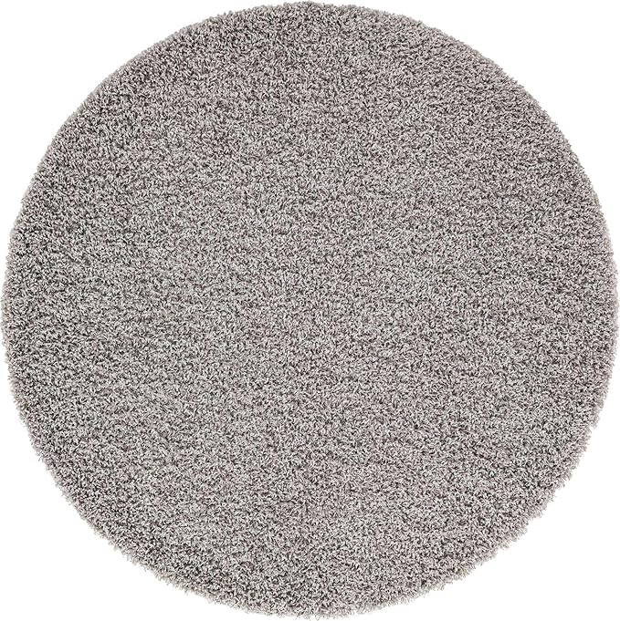 Unique Loom Solid Shag Collection Area Rug - Image 11