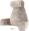 Husband Pillow XXL Ultra Rare Baby Chinchilla Backrest, Two-Tone Reversible by HusbandPillow