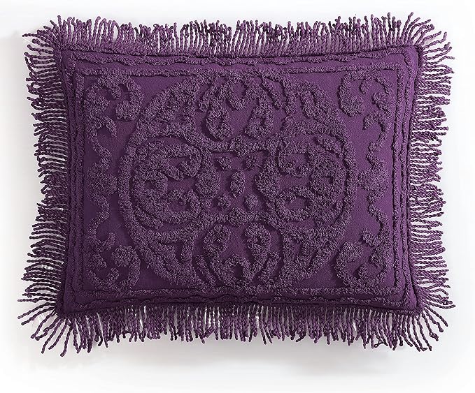 Beatrice Home Fashions Medallion Chenille Bedspread, King Sham by BeatriceHomeFashions