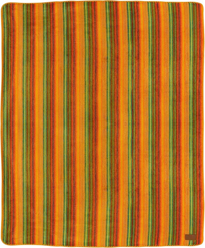 QISU Alpaca Wool Blanket Throw | Large, Variegated | 85 x 65 inches | Ultra-Soft - Image 4