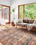 Loloi Layla Collection LAY-14 Mocha/Blush 2'-0" x 5'-0" .13" Thick Accent Rug by Loloi