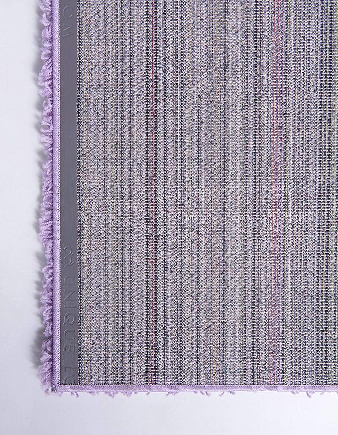 Unique Loom Solid Shag Collection Area Rug - Image 10
