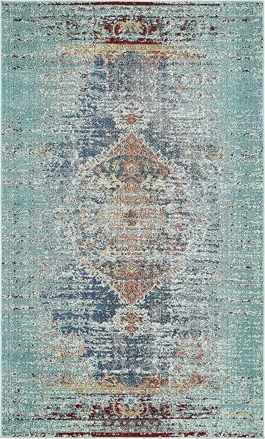 Unique Loom Solid Shag Collection Area Rug - Image 11